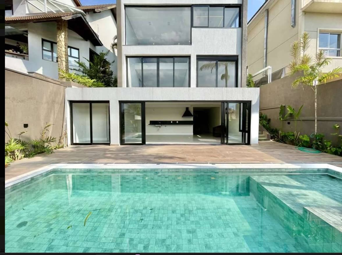 Casa 4 Suítes com Piscina, Espaço Gourmet e Vista para o Campo de Golfe para Locação – Condomínio São Paulo II